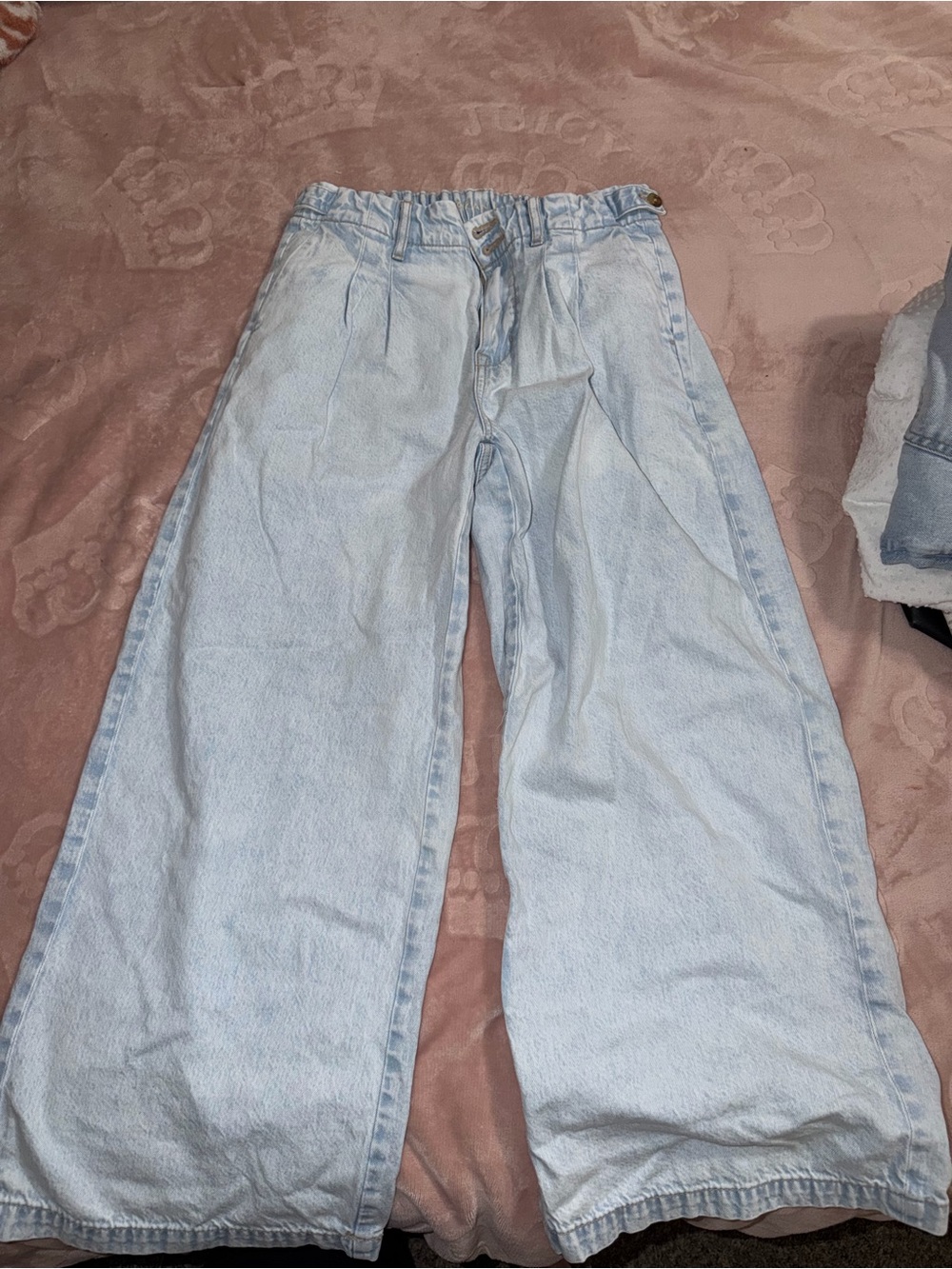 American Eagle Outfitters Light Blue Denim Shorts (x-short)